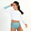 Vivida Rashguard manches longues Crop - Choix de Couleurs – Image 8