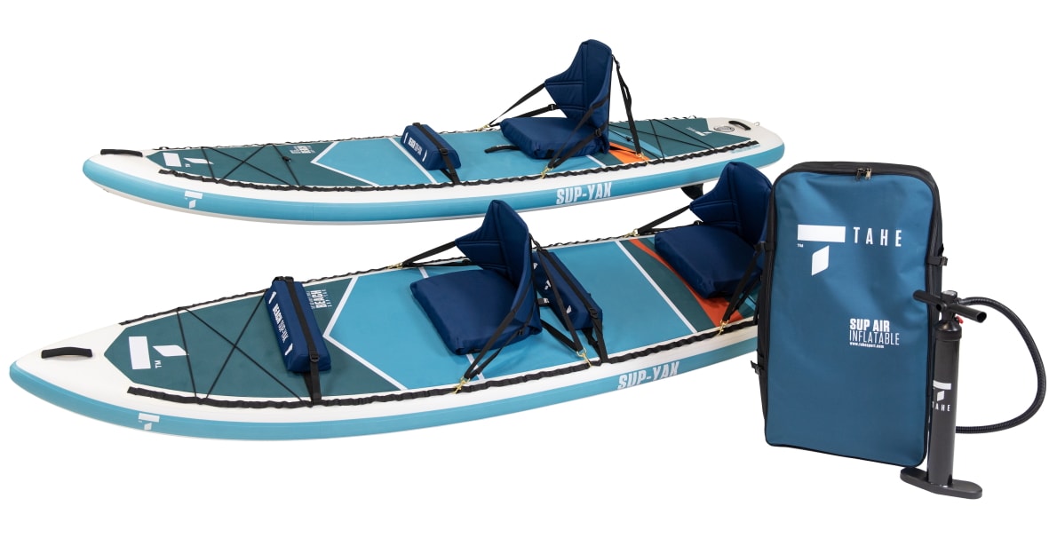 Ledoo Adaptateur de Kayak, Adaptateur de Pompe de Bateau Peut Être Utilisé  pour Les Planches à Pagaie Les Kayaks Les Bateaux Gonflables Les Planches  de Surf Gonflables : : Sports et Loisirs