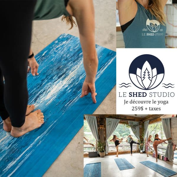 Forfait découverte: Ça y est, je me mets au yoga!!