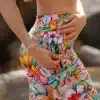 High Waisted Surf Leggings Dkoko (Nouvelles Couleurs: Flourish & Waves)