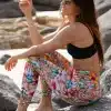 High Waisted Surf Leggings Dkoko (Nouvelles Couleurs: Flourish & Waves) - Image 2