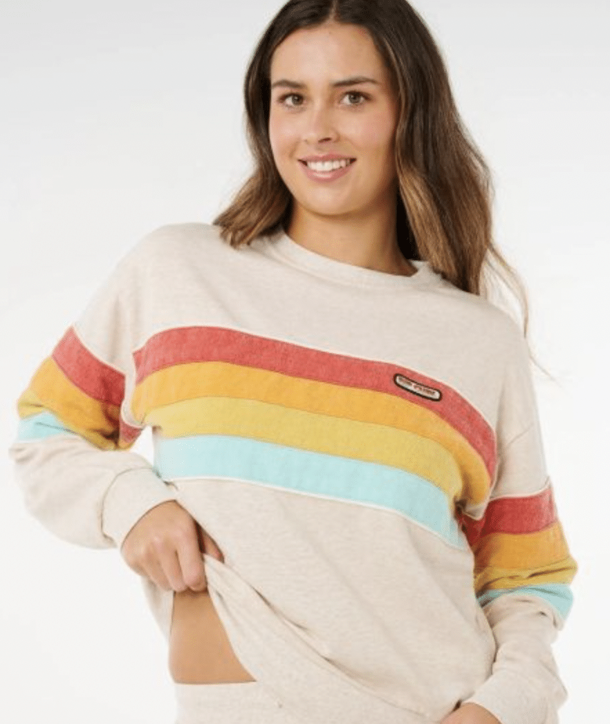 Rip Curl Surf Revival Cut and Sew Crew